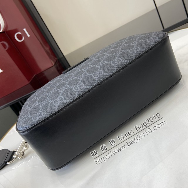 Gucci專櫃古馳最新款單肩斜挎男包 jh2722型號:  574886